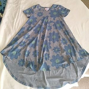 LuLaRoe pocket t-shirt swing dress size 4
